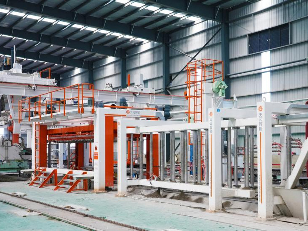 Proyek Lini Produksi Balok AAC Kapasitas Sangat Tinggi Huzhou Linghu Lingxin Wall Material Co., Ltd.